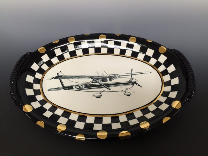 Baker Aircraft Platter