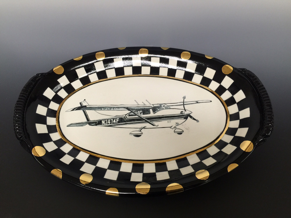 Baker Aircraft Platter