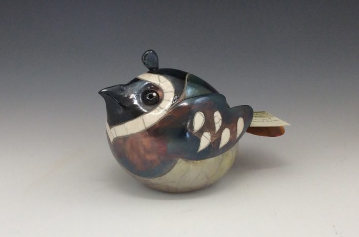 California Quail Raku