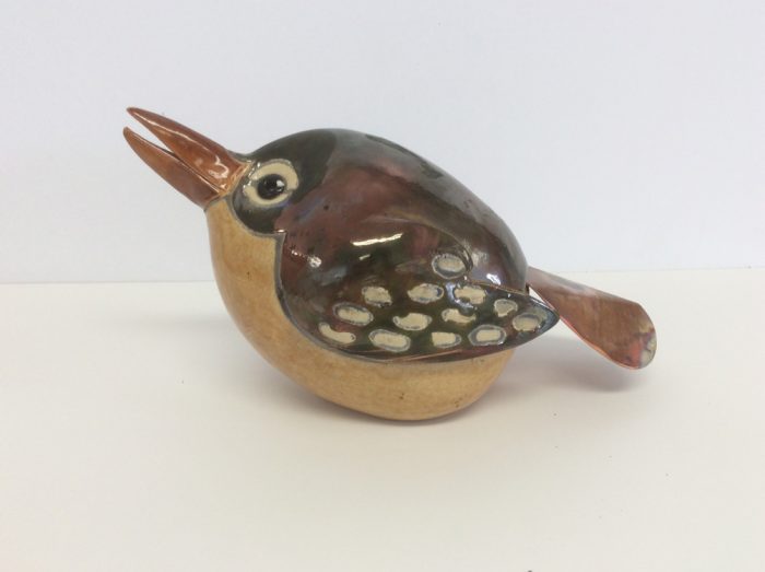 House Wren Raku