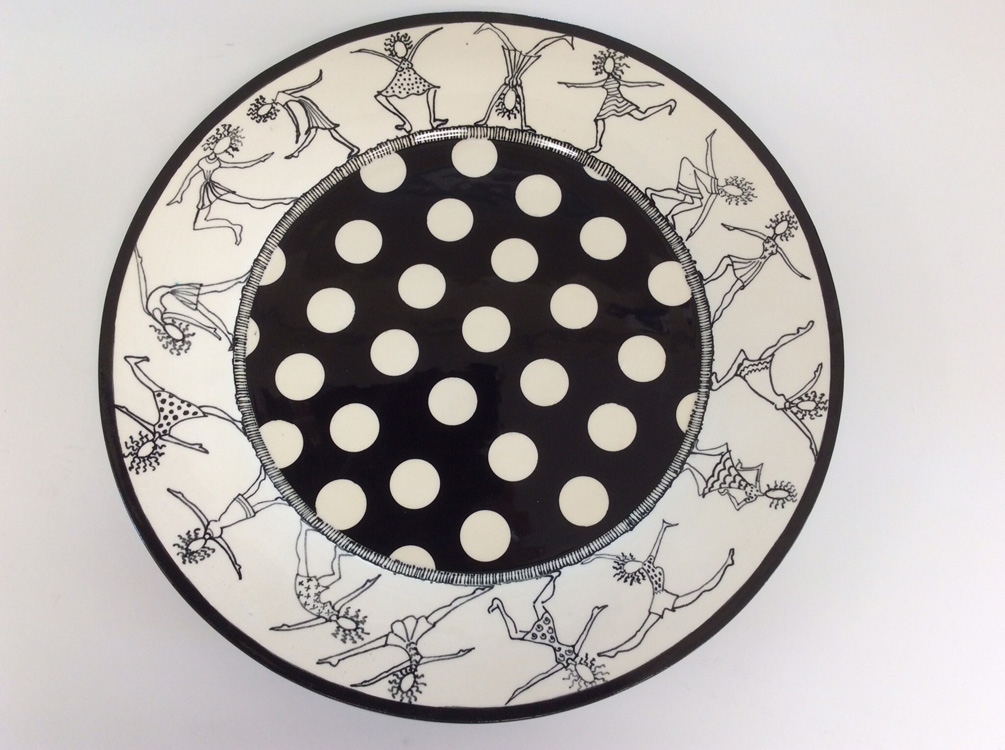 Life is a Dance Stoneware Platter